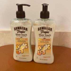 2x Hawaiian Tropic Sheer Touch UltraRadiance After Sun Moisturizer Island Mango
